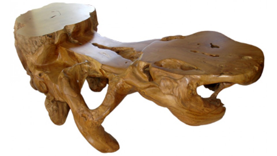 Natural Wood Root Chair