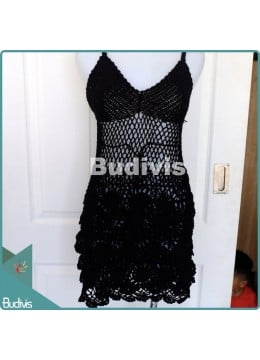 wholesale bali Black Jumpsuit Knitting Bikini, Handicraft