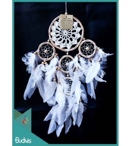 Dream Catcher, Dreamcatcher, Dreamcatchers Twisted Rattan Multiple Child