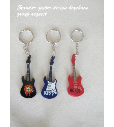 Miniature Keychain Guitar