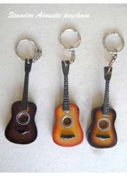 wholesale bali Miniature Keychain Guitar, Handicraft