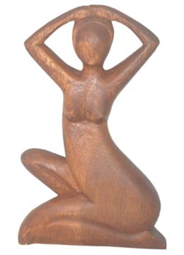 wholesale bali Wood Carving Abstract Woman, Home Decoration