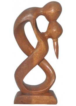Image of Carving Abstract Kiss Home Decoration Source: CV.Budivis in Bali, Indonesia