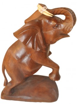 wholesale bali Wood Carving Elephant Statue, Home Decoration
