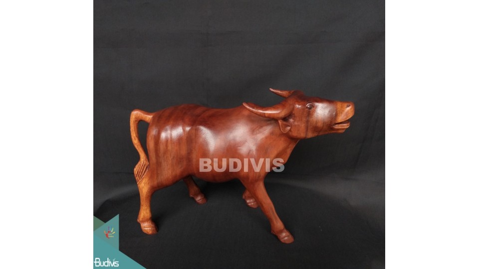 Bali Manufacturer Wood Carved Cow Wholesale