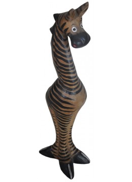 wholesale bali Wood Painted Giraffe, Home Decoration