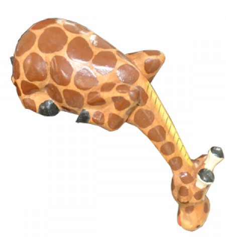 Wood Painted Giraffe
