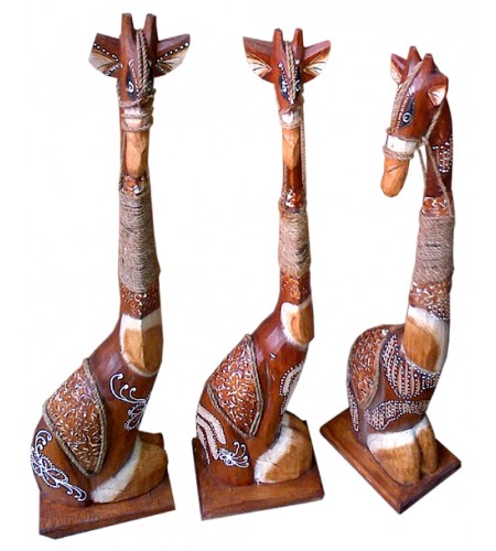 Giraffe Sitting Set of 3