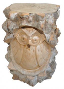 wholesale bali Wood Carving Owl with, Home Decoration