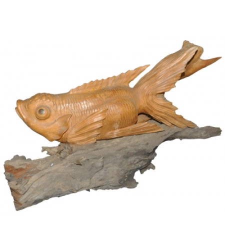 Wood Carving Fish