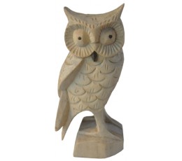 Image of Wood Carving Owl Statue Home Decoration Source: CV.Budivis in Bali, Indonesia