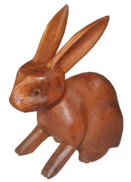 wholesale bali Wood Carving Rabbit, Home Decoration