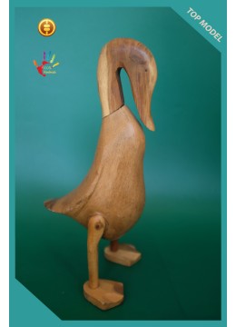 wholesale bali For Sale Hand Carved Natural Wood Duck, Home Decoration