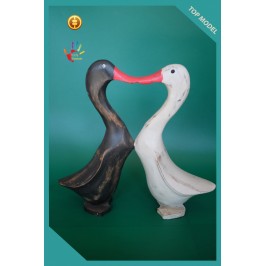 Bali Manufacturer Couple Washed Wood Duck