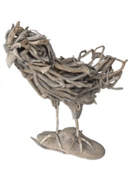 wholesale bali Chicken Decor Driftwood, Home Decoration