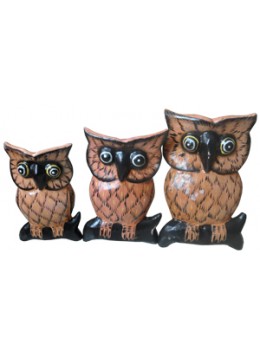 wholesale bali Owl Home Decor Set, Home Decoration