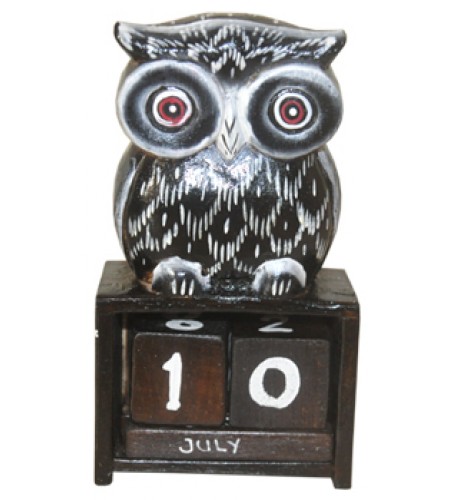 Owl Home Decor Set Calendar