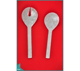 Image of Best Seller Seashell Couple Spoon Decorative Personalized Home Decoration Source: CV.Budivis in Bali, Indonesia