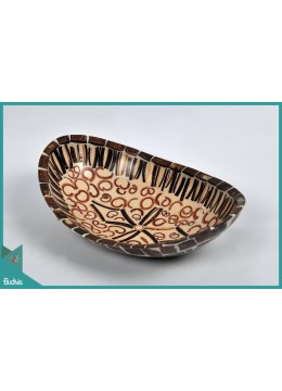 wholesale bali Top Model Food Serving Tray Coco Cinnamon Pattern  Production, Home Decoration