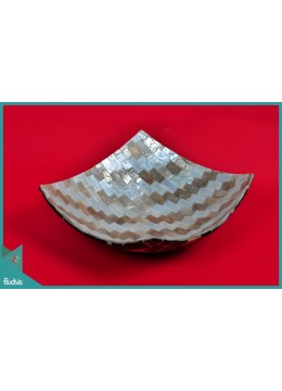 wholesale bali Best Seller Decorative Bowl Square Seashell  In Handmade, Home Decoration