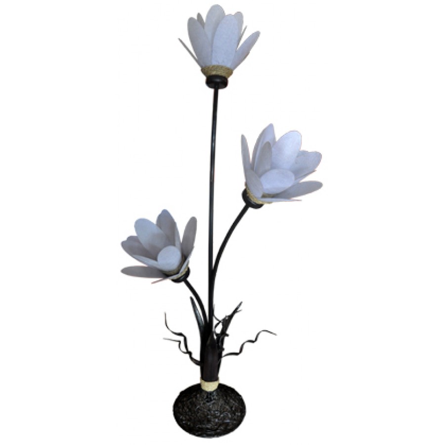 Hand Crafted Flower Lamp