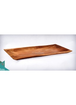 wholesale bali Wooden Rectangular Tray Food Storage Big, Home Decoration