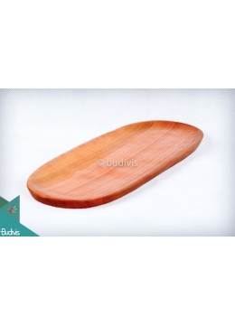 wholesale bali Wooden Oval Tray Food Storage Big, Home Decoration