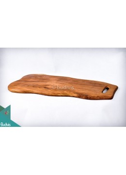 wholesale bali Wooden Cutting Board Narual Shape Medium, Home Decoration