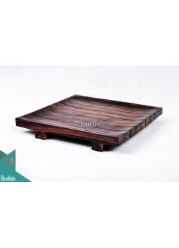 wholesale bali Wooden Food Storage Square Strip Small, Home Decoration