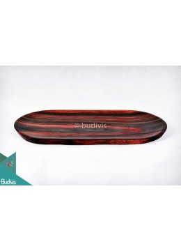 wholesale bali Wooden Candy Food Storage Oval Rectangular Medium, Home Decoration