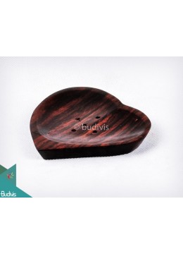 wholesale bali Wooden Incense Standing Place Heart Small, Home Decoration