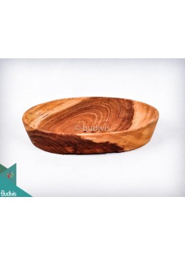 wholesale bali Wooden Incense Standing Place Oval Small, Home Decoration