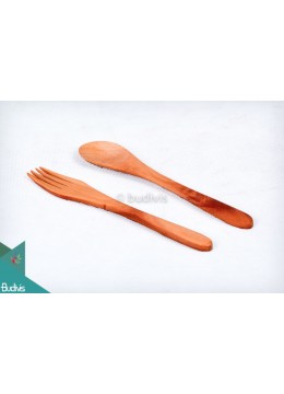 wholesale bali Wooden Tablespoon & Fork Set 8 Pcs, Home Decoration