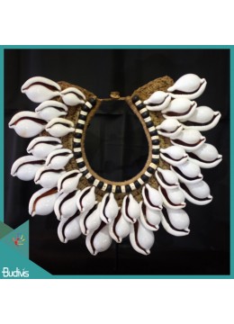 wholesale bali Living Room Décor Standing Tribal Necklace Ovula Shell Decorative Interior, Home Decoration