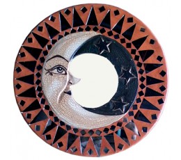 Image of Antique Mirror Moon Circle Home Decoration Source: CV.Budivis in Bali, Indonesia