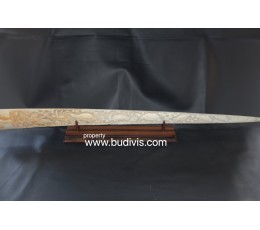 Image of 100% Original Swordfish Bill Carving With Turtle Home Decoration Source: CV.Budivis in Bali, Indonesia