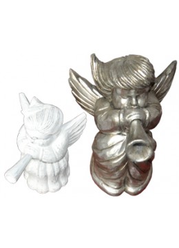 wholesale bali Angel silver color Wood Decor, Home Decoration