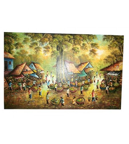 Traditional Market Painting