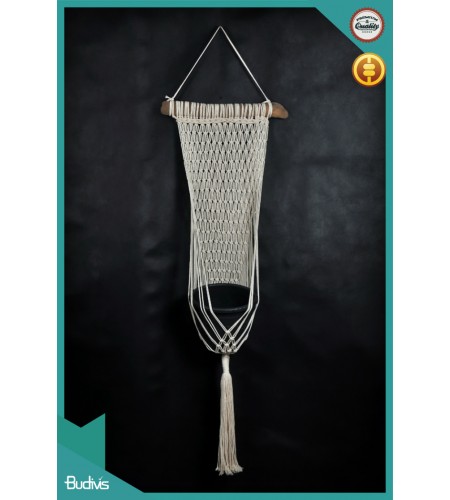 Manufacturer Hanging Macrame Planter Crocheted