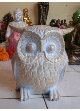 wholesale bali 100% Handmade Resin Owl Figurines, Home Decoration