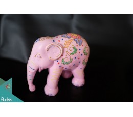 Image of Artificial Resin Elephant Hand Painted Home Decor - Marta Home Decoration Source: CV.Budivis in Bali, Indonesia
