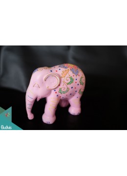 wholesale bali Artificial Resin Elephant Hand Painted Home Decor - Marta, Home Decoration