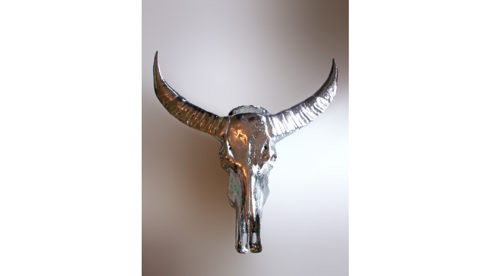 100% Handmade Resin Buffalo Skull Wall Hanging Artificial Resin Buffalo Skull Head Wall Decoration, Resin Figurine Custom Handhande, Statue Collectible Figurines Resin