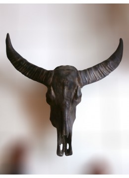 wholesale bali Top Selling Resin Buffalo Skull Wall Hanging, Home Decoration