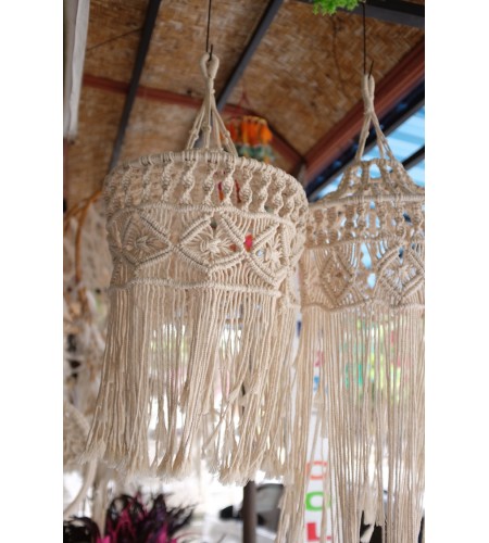 Factory Bohemian Lamp Hanging Macrame Ceiling