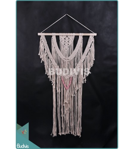 Production Wall Hanging Hippie Tree Macrame Bohemian For The Living Room