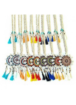 Image of Tassel wood  Necklaces Beads Source: CV.Budivis in Bali, Indonesia