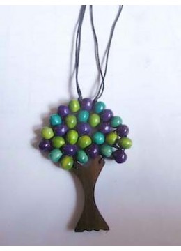 Image of Wood Beads Tree Necklace Necklaces Source: CV.Budivis in Bali, Indonesia