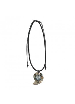 wholesale bali Bali Seashell Resin Pendant Sliding Necklace Wholesale, Necklaces