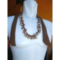 Cloth Beads Necklace Jewellery